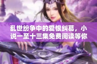 乱世纷争中的爱恨纠葛，小说一至十三集免费阅读等你来探寻