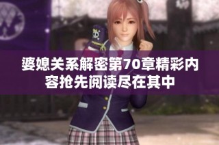 婆媳关系解密第70章精彩内容抢先阅读尽在其中