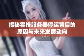 揭秘霍格服务器停运背后的原因与未来发展动向