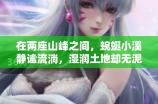 在两座山峰之间，蜿蜒小溪静谧流淌，湿润土地却无泥滩的故事