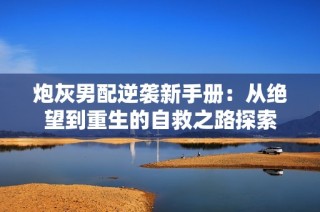 炮灰男配逆袭新手册：从绝望到重生的自救之路探索