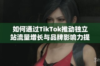 如何通过TikTok推动独立站流量增长与品牌影响力提升