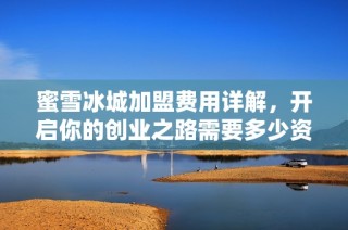 蜜雪冰城加盟费用详解，开启你的创业之路需要多少资金投资