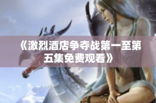 《激烈酒店争夺战第一至第五集免费观看》