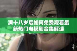 满十八岁后如何免费观看最新热门电视剧合集解读