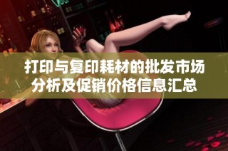 打印与复印耗材的批发市场分析及促销价格信息汇总