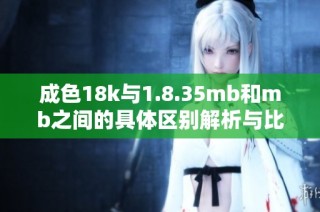 成色18k与1.8.35mb和mb之间的具体区别解析与比较