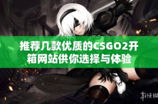 推荐几款优质的CSGO2开箱网站供你选择与体验