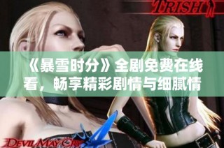 《暴雪时分》全剧免费在线看，畅享精彩剧情与细腻情感的叙述