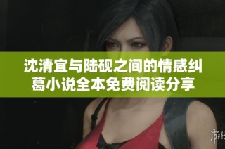 沈清宜与陆砚之间的情感纠葛小说全本免费阅读分享