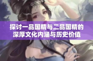 探讨一品国精与二品国精的深厚文化内涵与历史价值