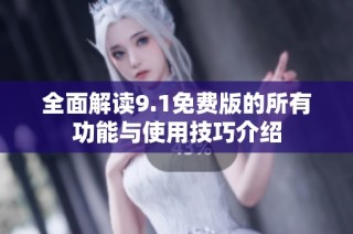 全面解读9.1免费版的所有功能与使用技巧介绍