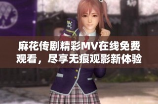 麻花传剧精彩MV在线免费观看，尽享无痕观影新体验
