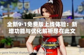 全新9·1免费版上线体验：新增功能与优化解析尽在此文