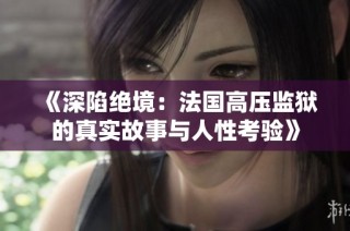 《深陷绝境：法国高压监狱的真实故事与人性考验》