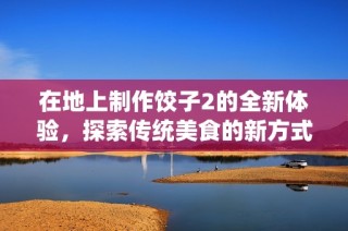在地上制作饺子2的全新体验，探索传统美食的新方式