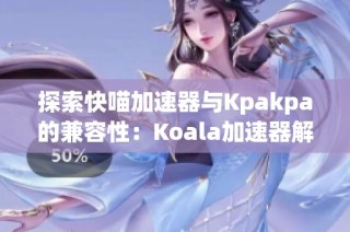 探索快喵加速器与Kpakpa的兼容性：Koala加速器解析