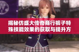 揭秘仿盛大传奇商行裤子特殊技能效果的获取与提升方法揭秘