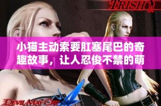 小猫主动索要肛塞尾巴的奇趣故事，让人忍俊不禁的萌宠时刻