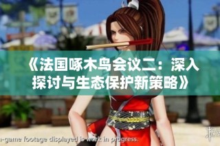 《法国啄木鸟会议二：深入探讨与生态保护新策略》