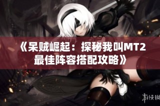 《呆贼崛起：探秘我叫MT2最佳阵容搭配攻略》