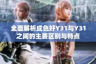 全面解析成色好Y31与Y31之间的主要区别与特点