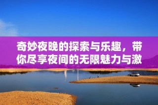 奇妙夜晚的探索与乐趣，带你尽享夜间的无限魅力与激情