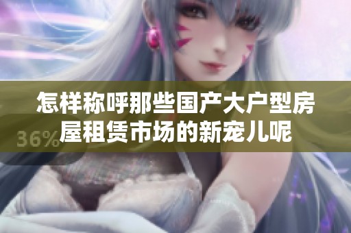 怎样称呼那些国产大户型房屋租赁市场的新宠儿呢