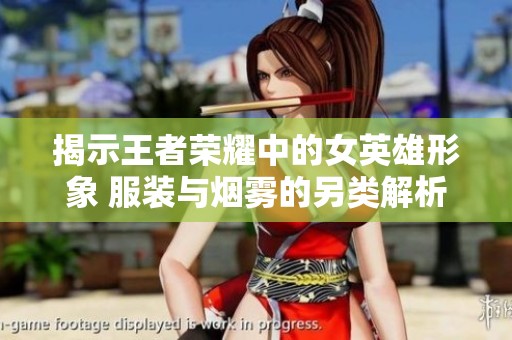 揭示王者荣耀中的女英雄形象 服装与烟雾的另类解析