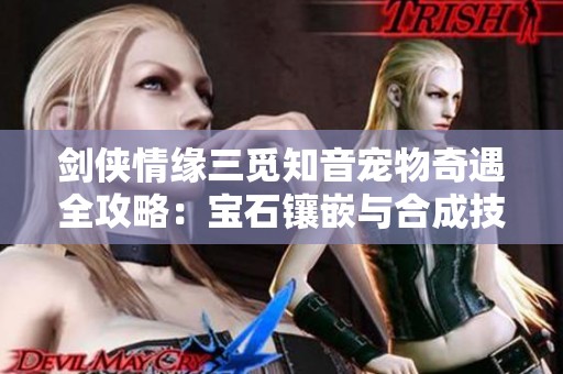 剑侠情缘三觅知音宠物奇遇全攻略：宝石镶嵌与合成技巧解析