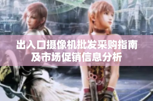 出入口摄像机批发采购指南及市场促销信息分析