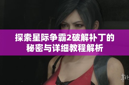 探索星际争霸2破解补丁的秘密与详细教程解析