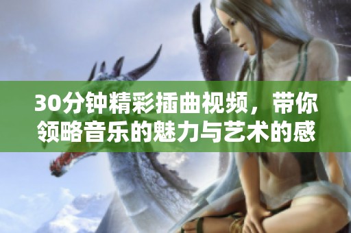30分钟精彩插曲视频，带你领略音乐的魅力与艺术的感动