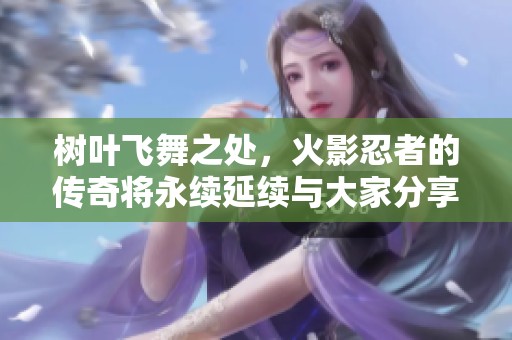 树叶飞舞之处，火影忍者的传奇将永续延续与大家分享