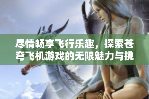 尽情畅享飞行乐趣，探索苍穹飞机游戏的无限魅力与挑战