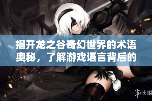 揭开龙之谷奇幻世界的术语奥秘，了解游戏语言背后的深意