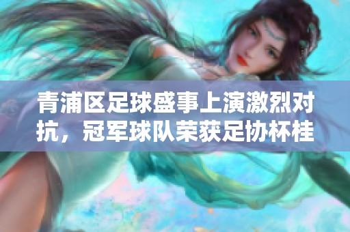 青浦区足球盛事上演激烈对抗，冠军球队荣获足协杯桂冠