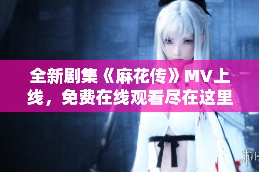 全新剧集《麻花传》MV上线，免费在线观看尽在这里