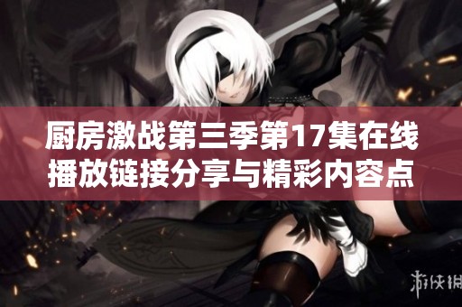 厨房激战第三季第17集在线播放链接分享与精彩内容点评
