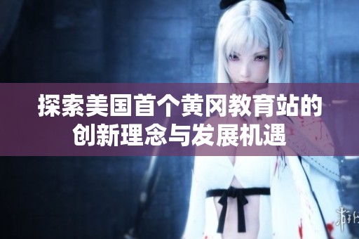 探索美国首个黄冈教育站的创新理念与发展机遇